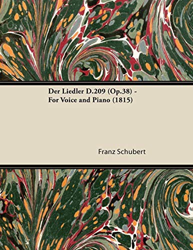 Der Liedler D.209  - For Voice and Piano