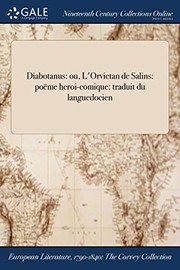 Diabotanus : ou, L'Orvietan de Salins : poëme heroi-comique
