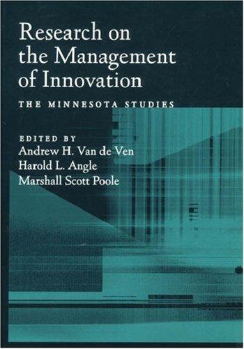 Research on the management of innovation