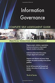 Information Governance Complete Self-Assessment Guide