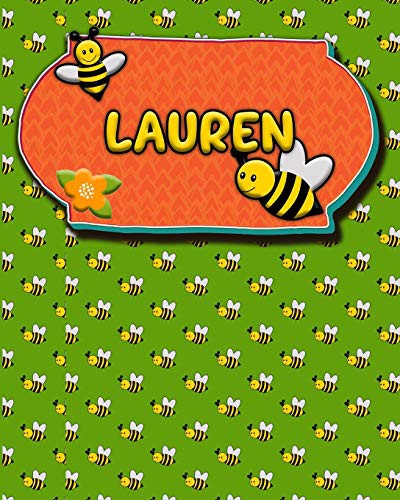Handwriting Practice 120 Page Honey Bee Book Lauren