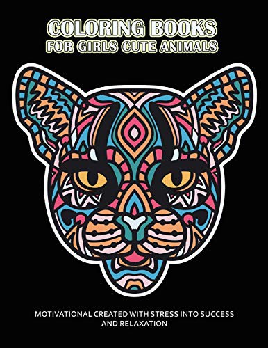 Coloring Books For Girls Cute Animals