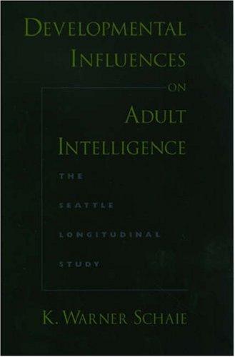 Developmental Influences on Adult Intelligence