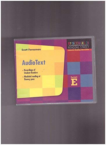 READING 2008 SIDEWALKS FOR READING INTERVENTION AUDIO TEXT AUDIO CD PACKAGE GRADE 5