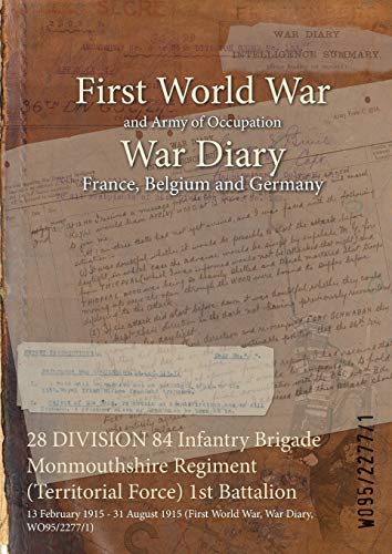 28 DIVISION 84 Infantry Brigade Monmouthshire Regiment  1st Battalion