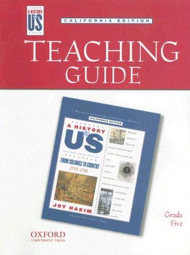 From Colonies to Country 1735-1791 Teaching Guide