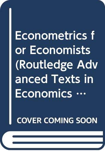 Econometrics for Economists