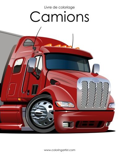 Livre de coloriage Camions 1