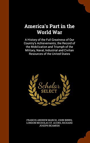 America's Part in the World War