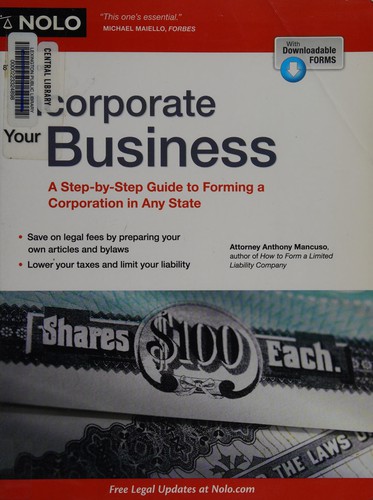 Incorporate your business