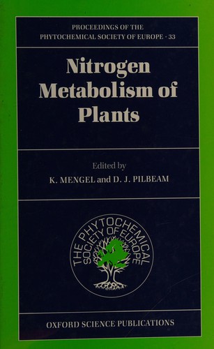 Nitrogen metabolism of plants