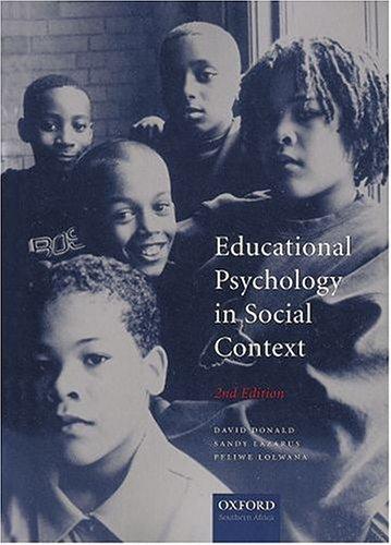 Educational Psychology in Social Context