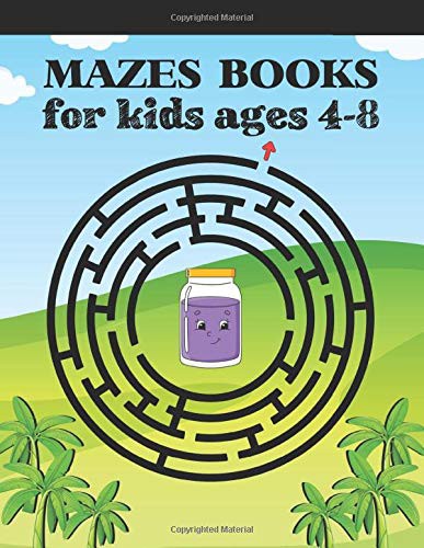 Mazes books for kids ages 4-8