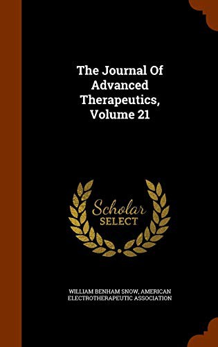 The Journal Of Advanced Therapeutics, Volume 21
