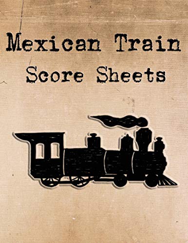 Mexican Train Score Sheets