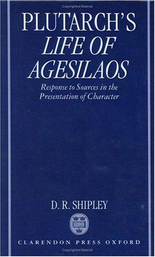 A Commentary on Plutarch's Life of Agesilaos