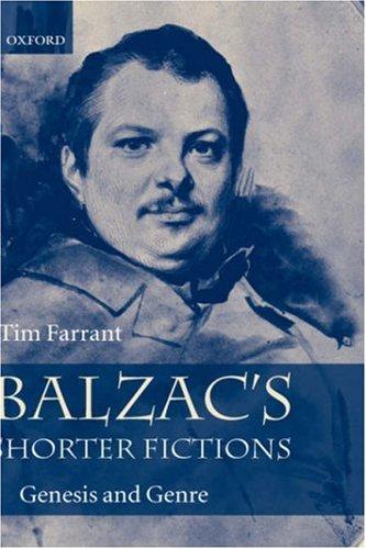 Balzac's shorter fictions