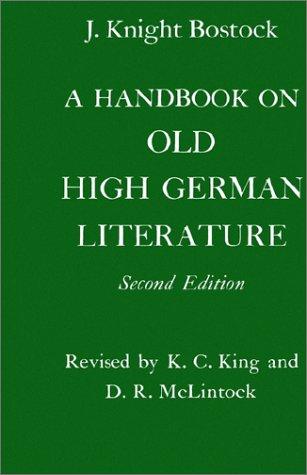 A handbook on Old High German literature