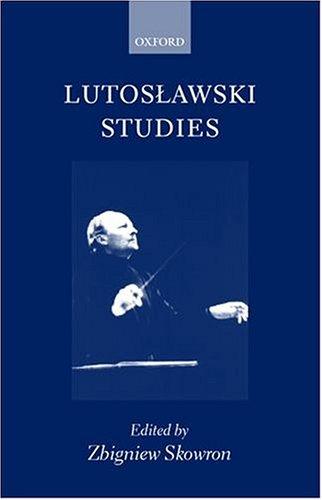 Lutoslawski Studies