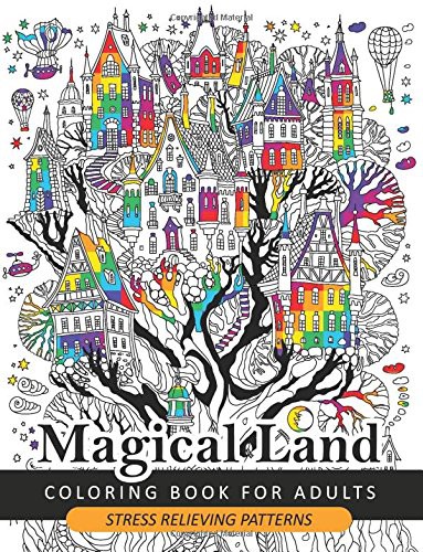 Magical Land Coloring Book for Adult