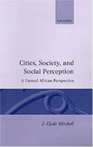 Cities, society, and social perception