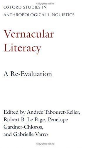 Vernacular literacy