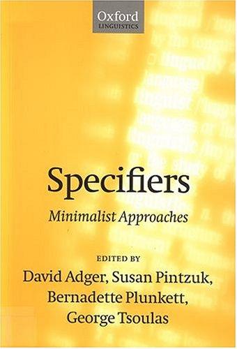 Specifiers