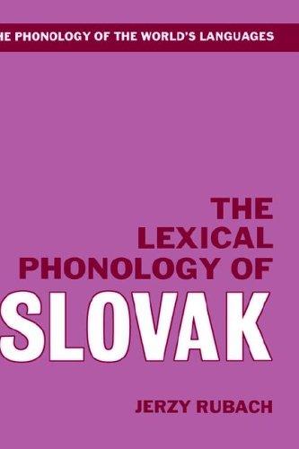 The lexical phonology of Slovak