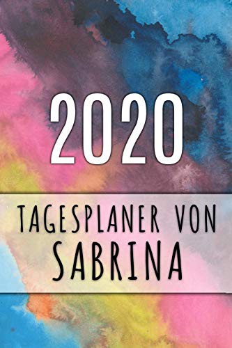 2020 Tagesplaner von Sabrina
