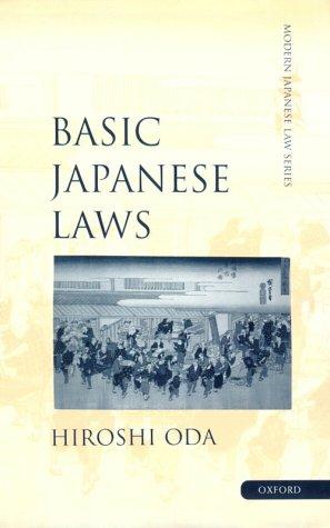 Basic Japanese laws