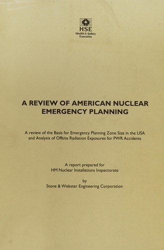 A Review of American Nuclear Emergency Planning