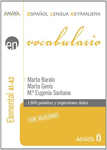 Vocabulario. Nivel elemental A1