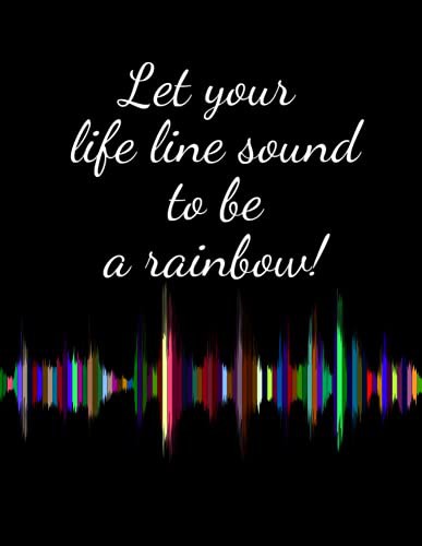 Life line sound - black design