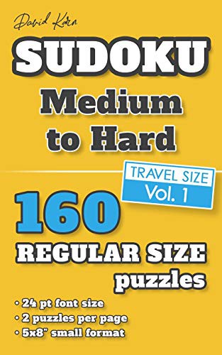 David Karn Sudoku – Medium to Hard Vol 1