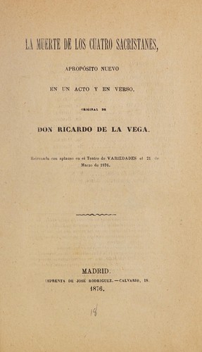 La muerte de los cuatro sacristanes