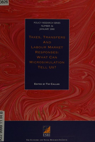 Taxes, transfers, and labour market responses