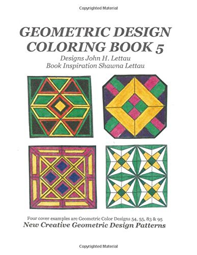 Geometric Design Coloring Book 5