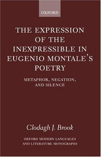 The expression of the inexpressible in Eugenio  Montale's poetry