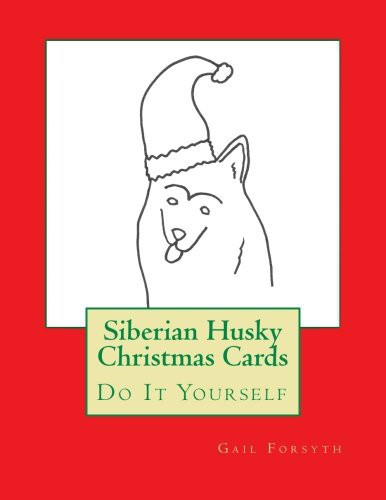 Siberian Husky Christmas Cards
