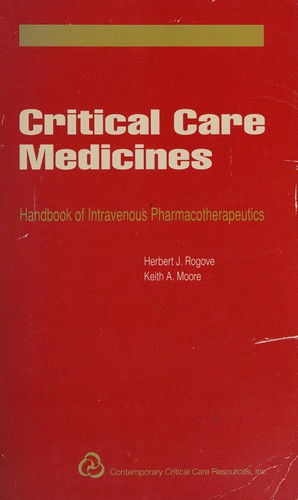 Critical care medicines