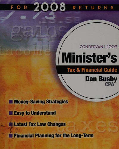 Zondervan 2009 minister's tax & financial guide