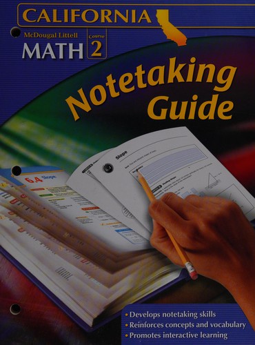 Math, grades 6-8 notetaking guide course 2