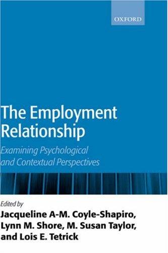 The employment relationship