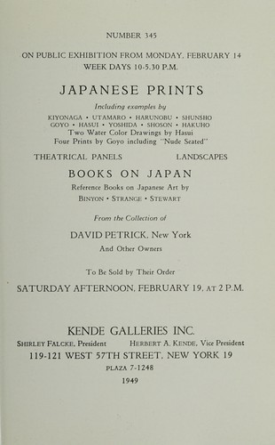 Japanese prints