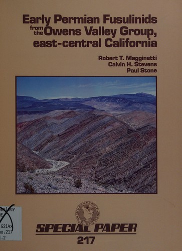 Early Permian fusulinids from the Owens Valley group, east-central California