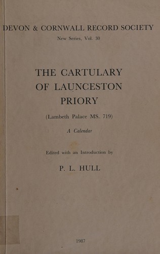 The Cartulary of Launceston Priory (New S.)