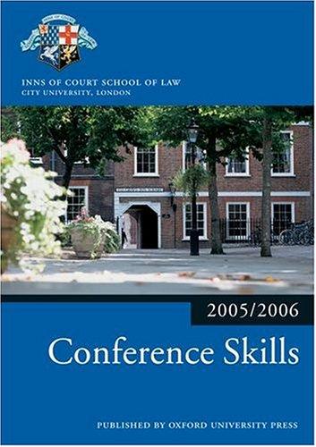 Conference skills