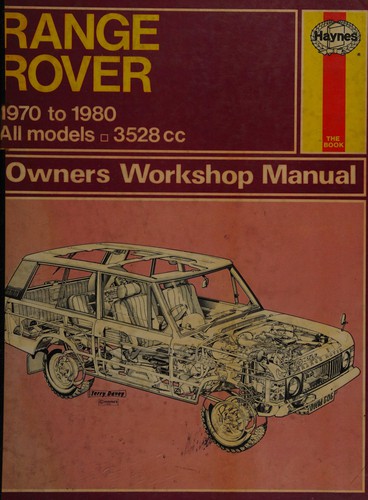Range Rover owners workshop manual