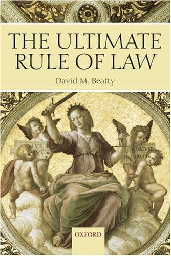 The Ultimate Rule of Law
