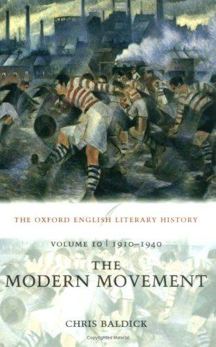 The Oxford English Literary History: Volume 10